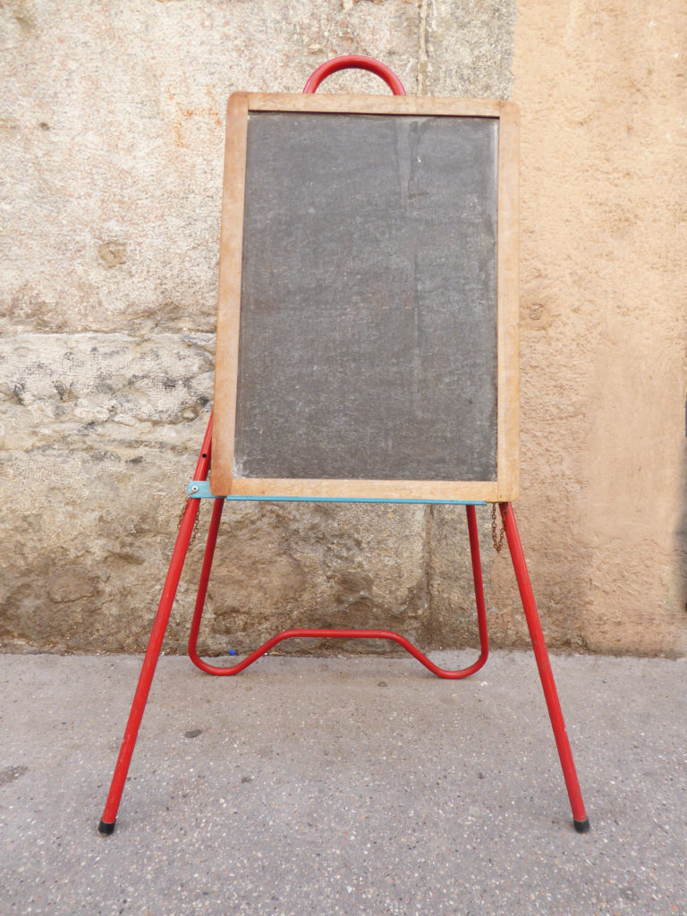 tableau avec trepied